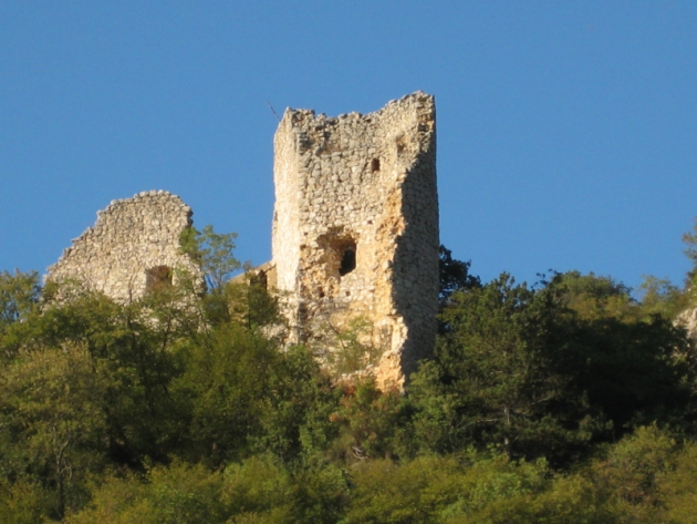 Zřícenina hradu Grižane